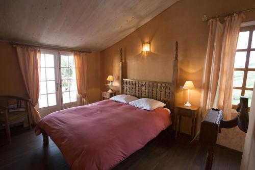 Voodi või voodid majutusasutuse Villa Laurina toas