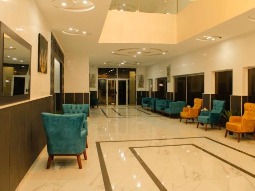Posezení v ubytování Urban Hotel Suites