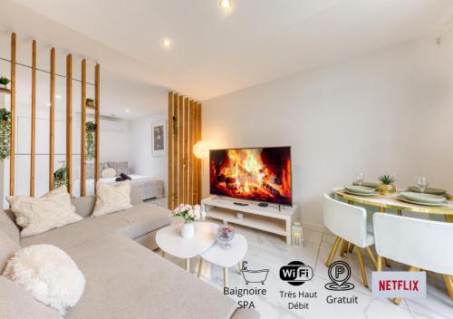 Évasion Urbaine Studio Cozy avec Terrasse et Parking, à 10 Minutes de Paris Gare du Nord