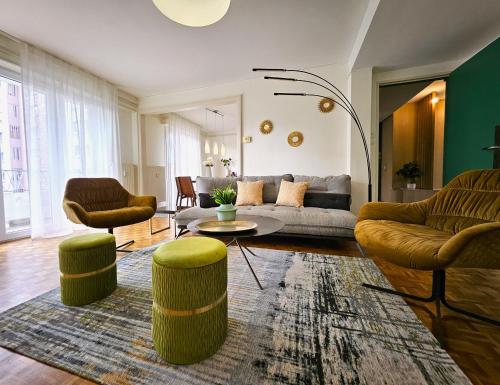 Charmant T4- Centre Ville- Parking Privé