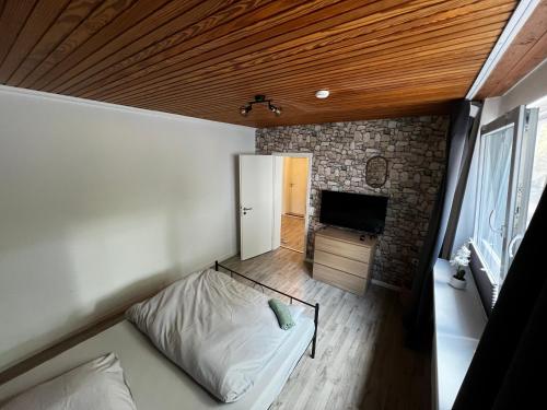 Katil atau katil-katil dalam bilik di Ferienwohnung Mija II
