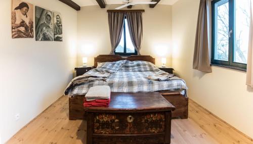 Ένα ή περισσότερα κρεβάτια σε δωμάτιο στο Irota EcoLodge