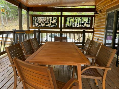 Luxe Cabin with Game Room, Hot Tub & Firepit photo 35
