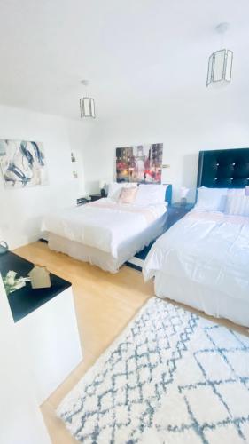 Postel nebo postele na pokoji v ubytování Sonas House