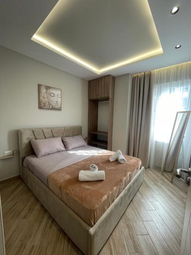 Postel nebo postele na pokoji v ubytování guesthouse3