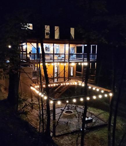 Luxe Cabin with Game Room, Hot Tub & Firepit photo 44
