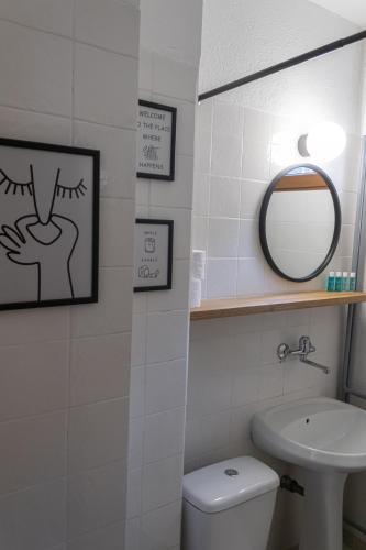 Ένα μπάνιο στο Eight Rooms Bansko