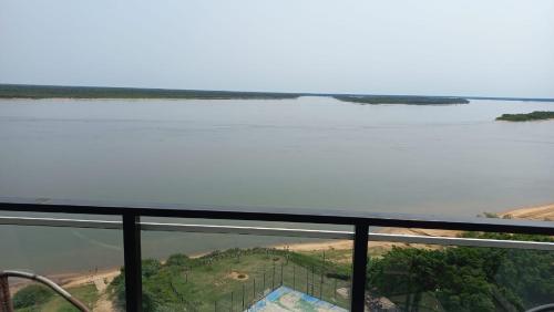a view of a large body of water at Balcón del Paraná in Corrientes