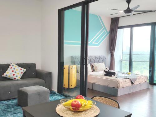 Postel nebo postele na pokoji v ubytování Almas Suites Cozy Stylish Couple Netflix BySTAY