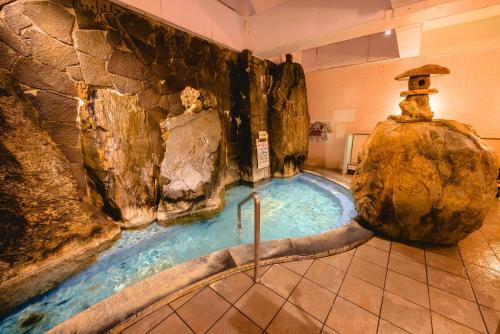 Bazén v ubytování Takasago Onsen nebo v jeho okolí