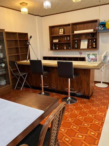 Η κουζίνα ή μικρή κουζίνα στο Guest house KUN