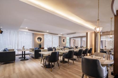 Area soggiorno di Grand Skylight Hotel Shenzhen Zhonghang
