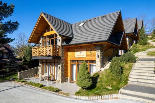Domki Regionalne Tatrzańskie Echo z widokiem na Tatry