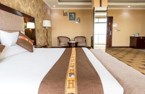Lemigo Hotelにあるベッド