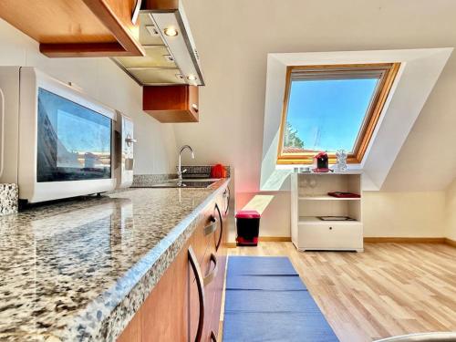 Dapur atau dapur kecil di Mirador de Barraña