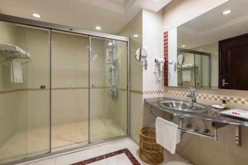 Koupelna v ubytování Guangzhou Phoenix City Hotel-Free Shuttle for Canton Fair 15th Oct to 5th Nov