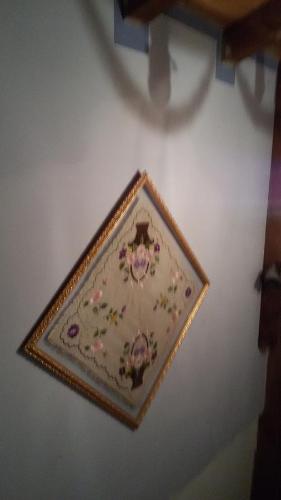 a picture frame hanging on a wall at Villa Fiorita in Monfalcone