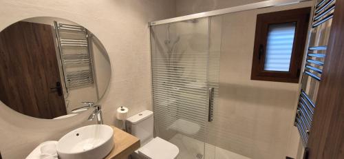 Ein Badezimmer in der Unterkunft Vineam Hotel