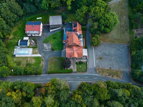 Letecký snímek ubytování Hotel Waldhaus