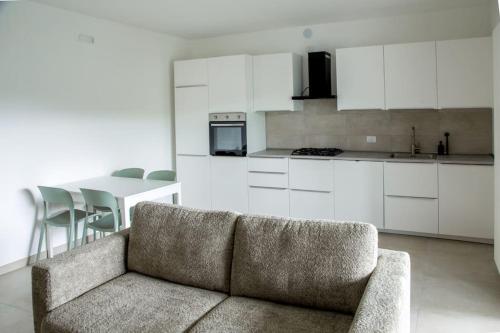 Kuchyň nebo kuchyňský kout v ubytování Casa per vacanze sul mare
