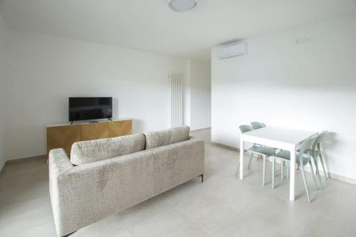 TV a/nebo společenská místnost v ubytování Casa per vacanze sul mare