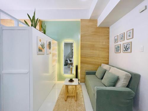 Posezení v ubytování WV 16 Minimalist Zen Studio