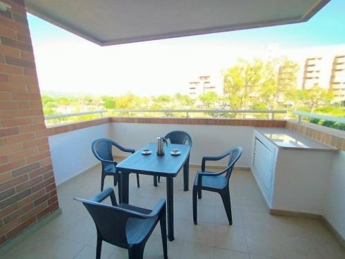 Balkón nebo terasa v ubytování ACV - Torremar-2ª linea planta 1 Norte 3H