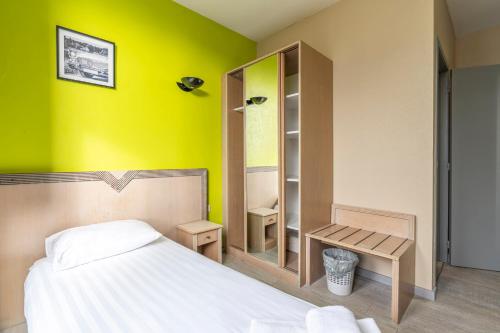Katil atau katil-katil dalam bilik di Sleep & Go Blankenberge
