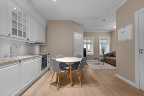 Køkken eller tekøkken på Northstay - Tromsø City Hideout