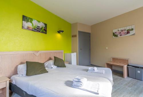 Katil atau katil-katil dalam bilik di Sleep & Go Blankenberge