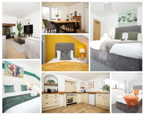 Η κουζίνα ή μικρή κουζίνα στο Sleeps 8 - Parking - M5 - long stays