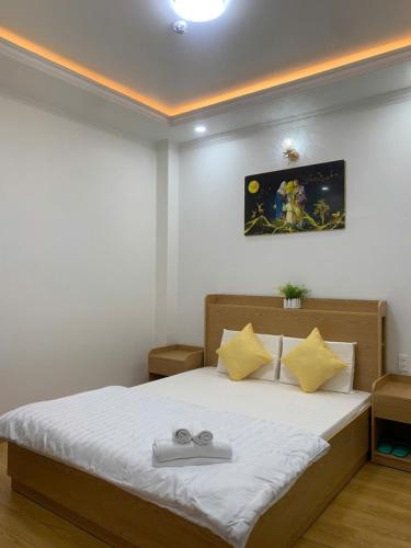 Ένα ή περισσότερα κρεβάτια σε δωμάτιο στο VICTORIA hotel