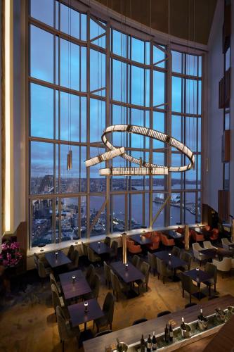 Istumisnurk majutusasutuses Shangri-La Sydney