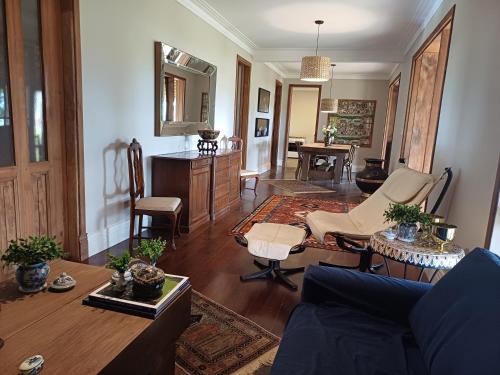 Posezení v ubytování Sitio São Camilo