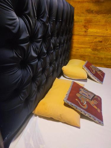Zona de estar de Hasthi Safari Cottage