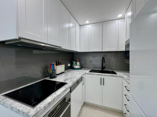 Una cocina o zona de cocina en Daleys Escape