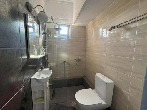 Koupelna v ubytování Apartment Marema