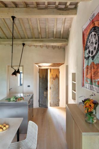 Ruang duduk di Agriturismo Borgo d'Asso