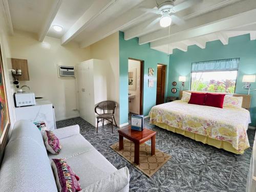 Ένα ή περισσότερα κρεβάτια σε δωμάτιο στο Vista Canyon Inn
