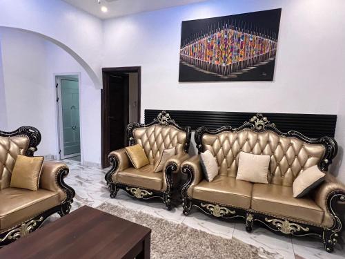 Istumisnurk majutusasutuses Imani Court Luxury Apartments