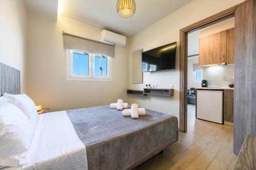 Katil atau katil-katil dalam bilik di Philippos Residences