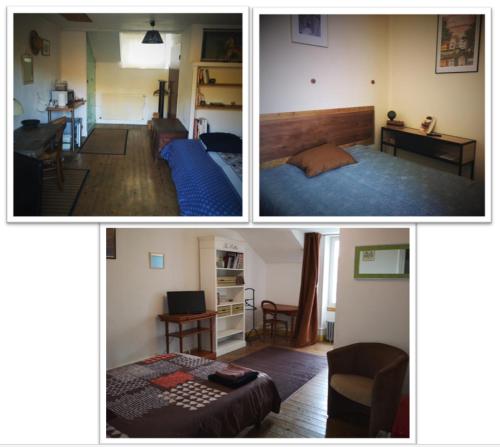 Chambres avec salle de bains et cuisine en centre ville Argenton sur Creuse