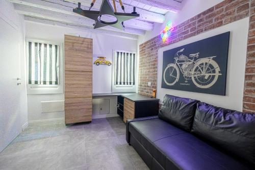 Zona de estar de Sant'Andreas room