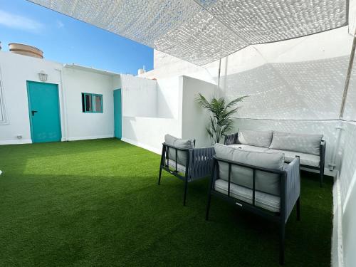 Cerca de la playa con azotea