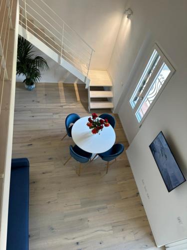 Area soggiorno di Suites Roma 85