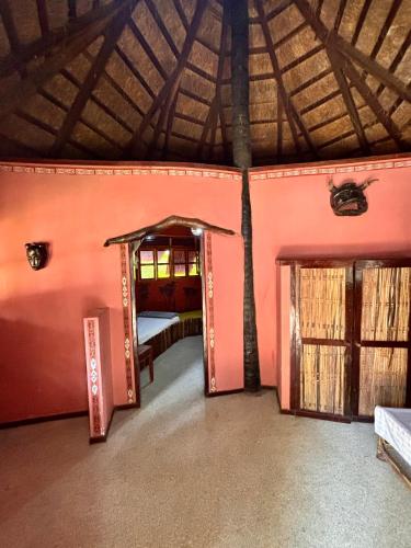 Letto o letti in una camera di Fromagerlodge