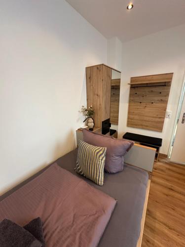 Posezení v ubytování Artemis Zimmervermietung 5 Ein Bettzimmer