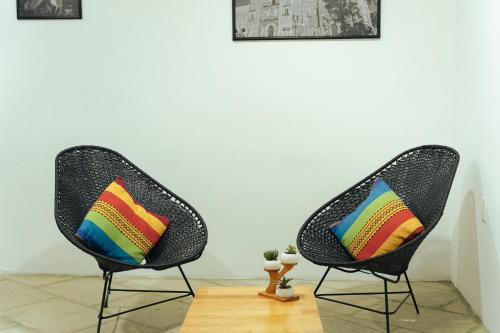 Casa Don José ORQUIDEAS Suiteにあるシーティングエリア