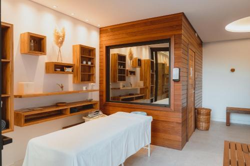 Giường trong phòng chung tại Pousada Boutique Villa Valley
