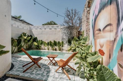 Πισίνα στο ή κοντά στο Casa Luz de Frida